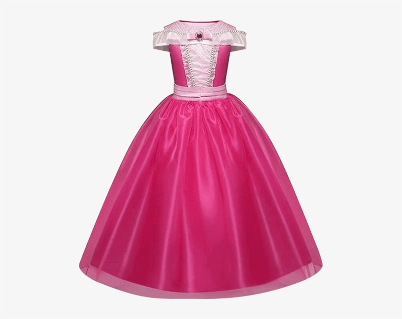 Petite Bello Dress Dark Pink / 3-4t Little Princess - Sleeping Beauty Costume For Girl Kids, transparent png #5157456