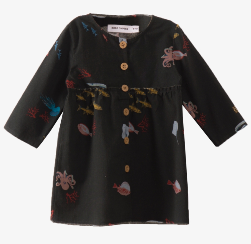 Bobo Choses Deep Sea Baby Princess Dress - Bobo Choses Fish Dress, transparent png #5157773