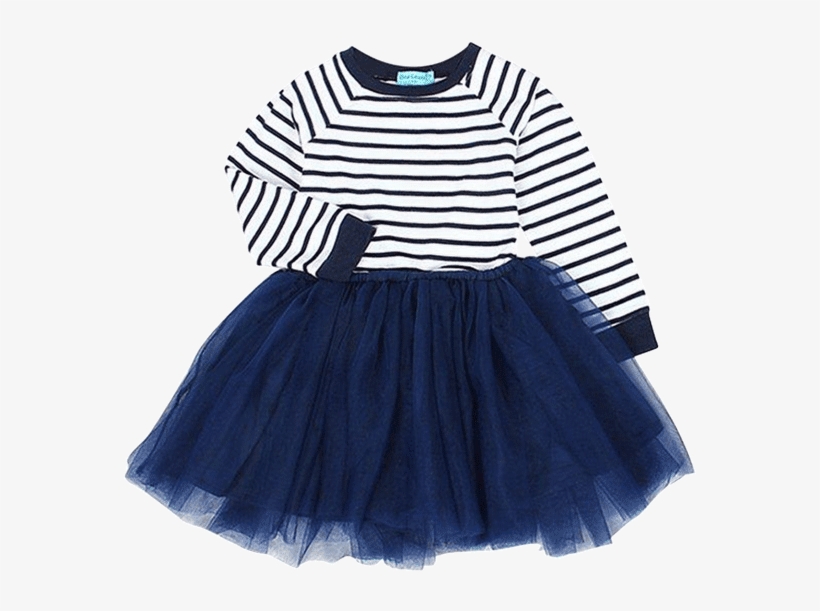 Petite Bello Dress Navy Blue / 3t Striped Princess - Dress, transparent png #5157985