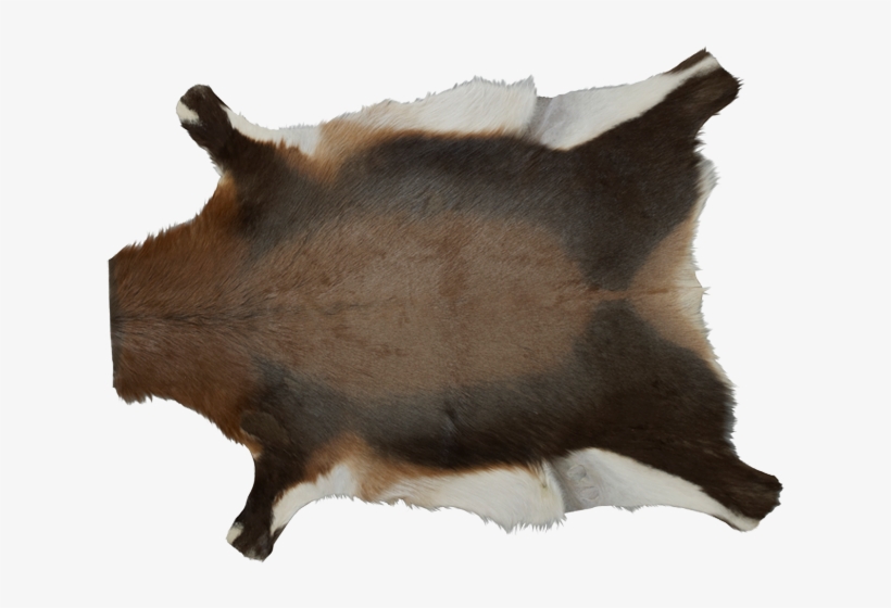 Bedrukt Imitatie Dierenvel 190x240cm Hert Donkerbruin, transparent png #5159144