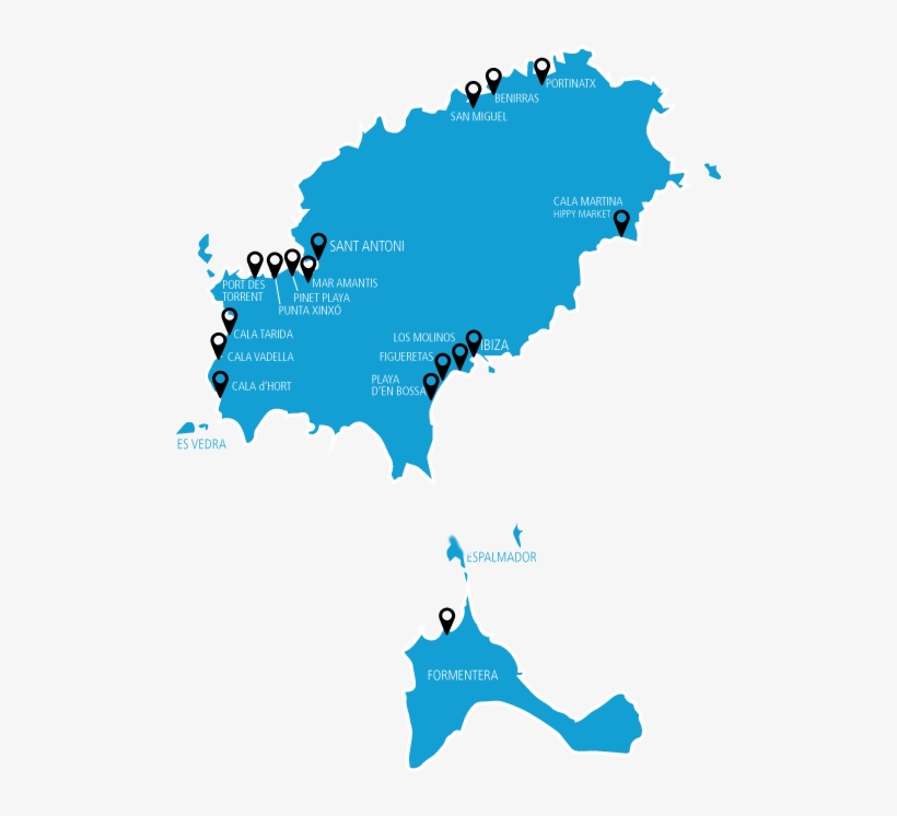 Themap - Ibiza Y Formentera, transparent png #5159193