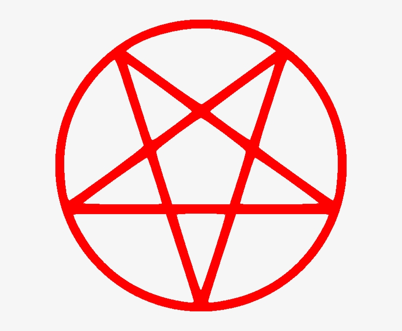 Red Pentagram Png - Satan Pentagram, transparent png #5160248