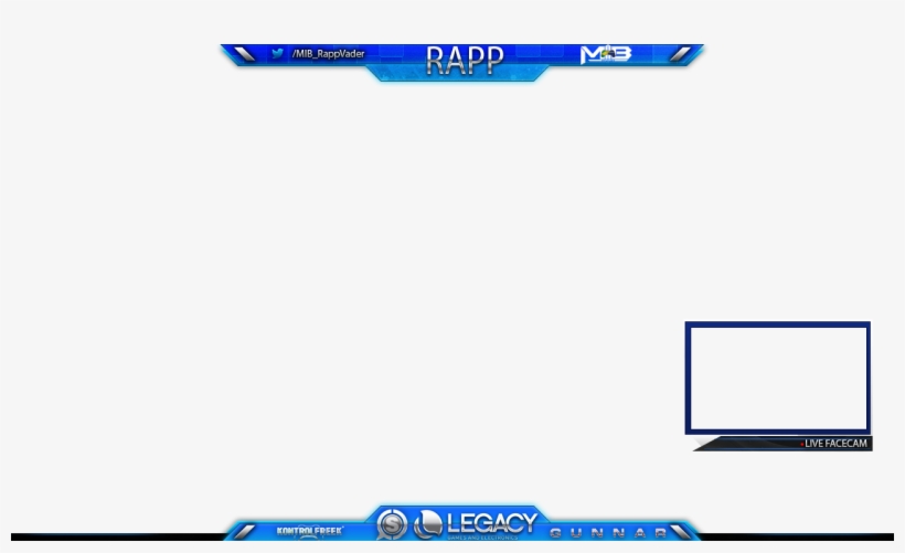 Overlay's Para O Rapp Com E Sem Facecam - O Rappa, transparent png #5161280