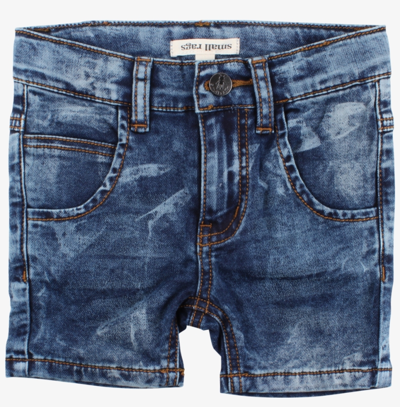 Small Rags - Denim Shorts - Pocket, transparent png #5161283