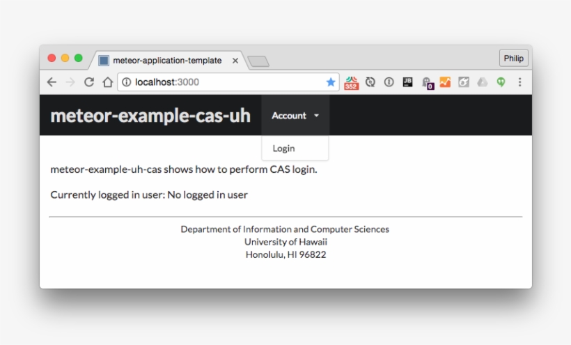 University Of Hawaii Cas Authentication For Meteor - Fuelphp 404, transparent png #5161808