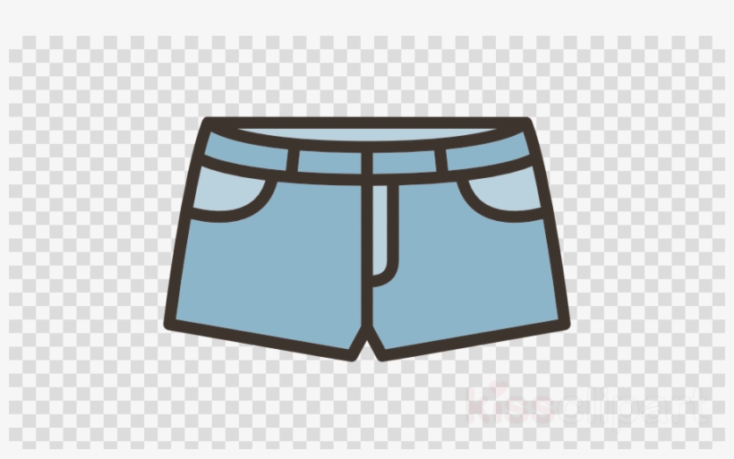Jean Shorts Clip Art Clipart T-shirt Shorts Clip Art - Shorts Icon Png, transparent png #5162117