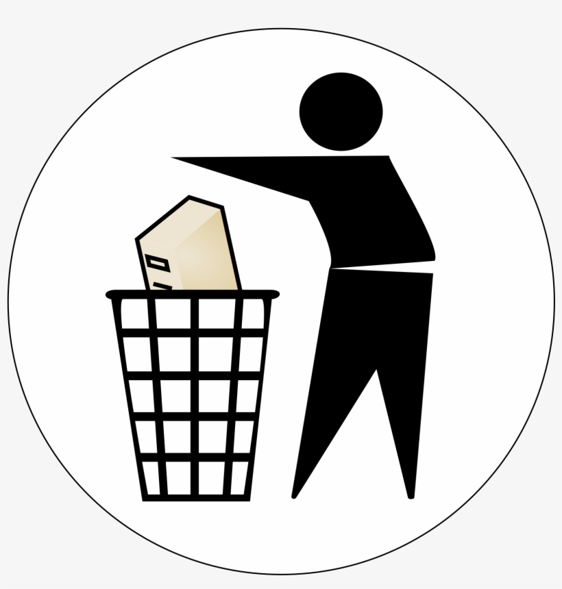 This Free Icons Png Design Of Throw Computer Away, transparent png #5162171