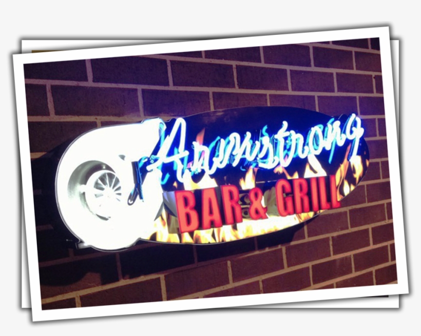 Infinity Signs Bar And Grill - Signage, transparent png #5162387
