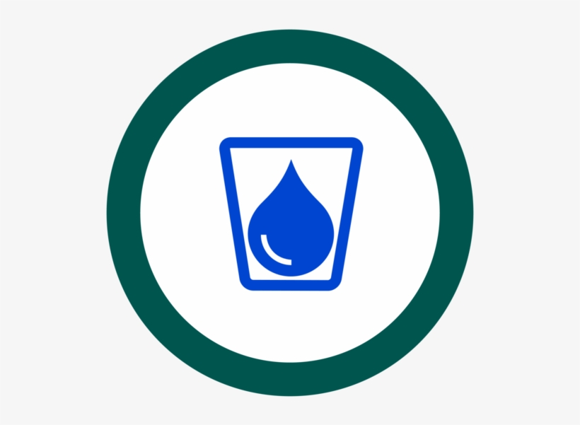 Badge Icon "water " Provided By The Noun Project Under - Support Portal, transparent png #5163134