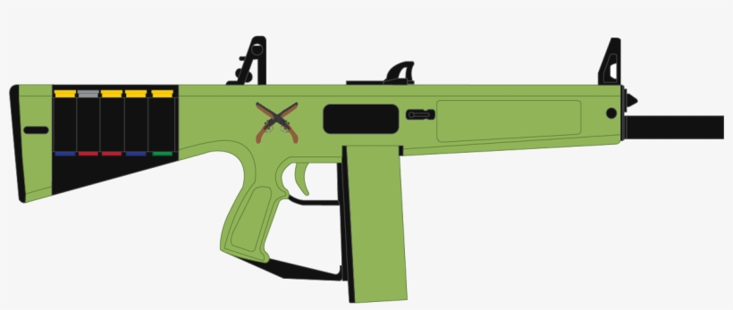 Ricochet's Aa-12 Shotgun - Atchisson Assault Shotgun, transparent png #5163181
