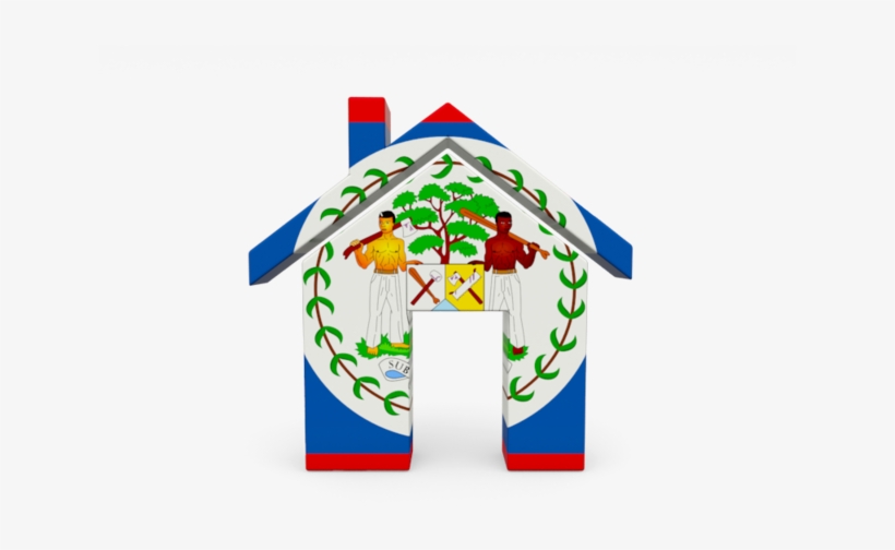 Discover Ideas About Belize - Belize Coat Of Arms Rectangle Magnet, transparent png #5165209