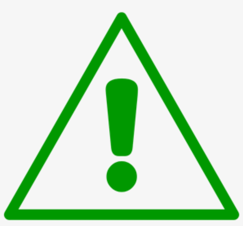 Bp Icon Warning Green Triangle - Do Not Enter While In Operation, transparent png #5165763