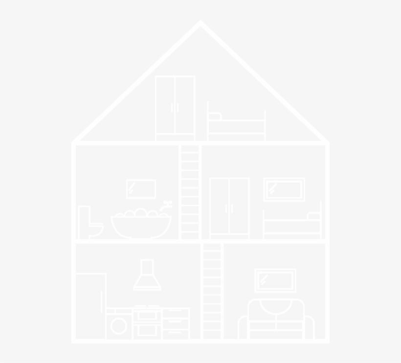 Internal Rooms - Illustration, transparent png #5166121