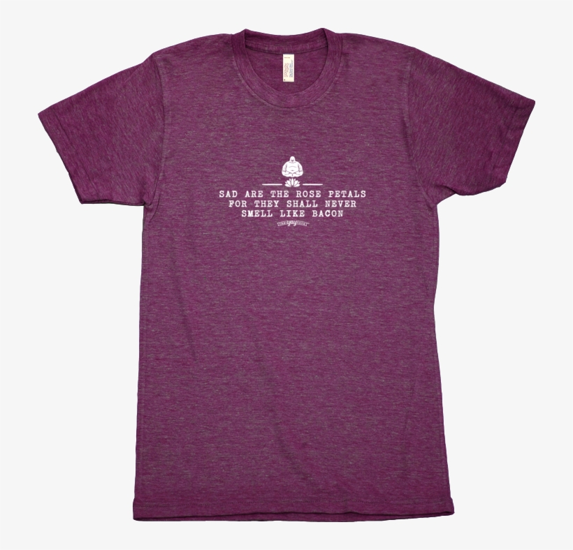 Men's Rose Petals Buddha - Active Shirt, transparent png #5166847