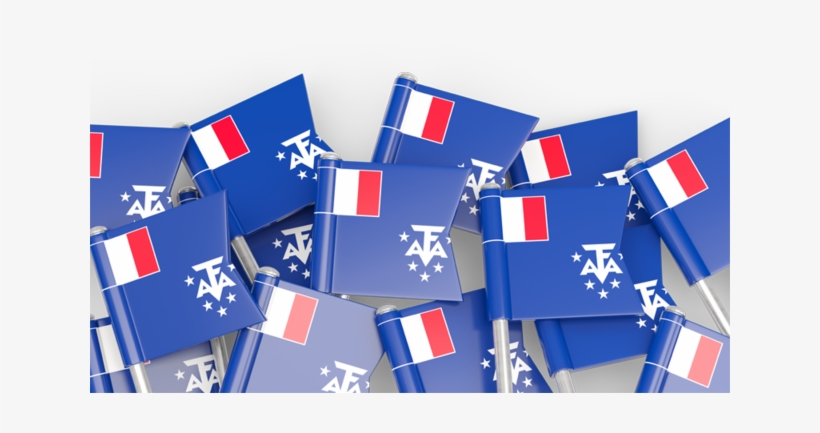 Flag Pin Backround - French Southern And Antarctic Lands, transparent png #5167118