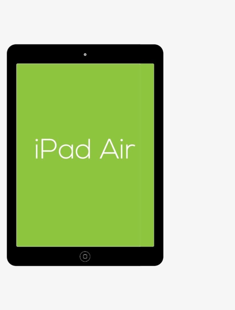 Ipad Air - Ipad Air 2, transparent png #5167233