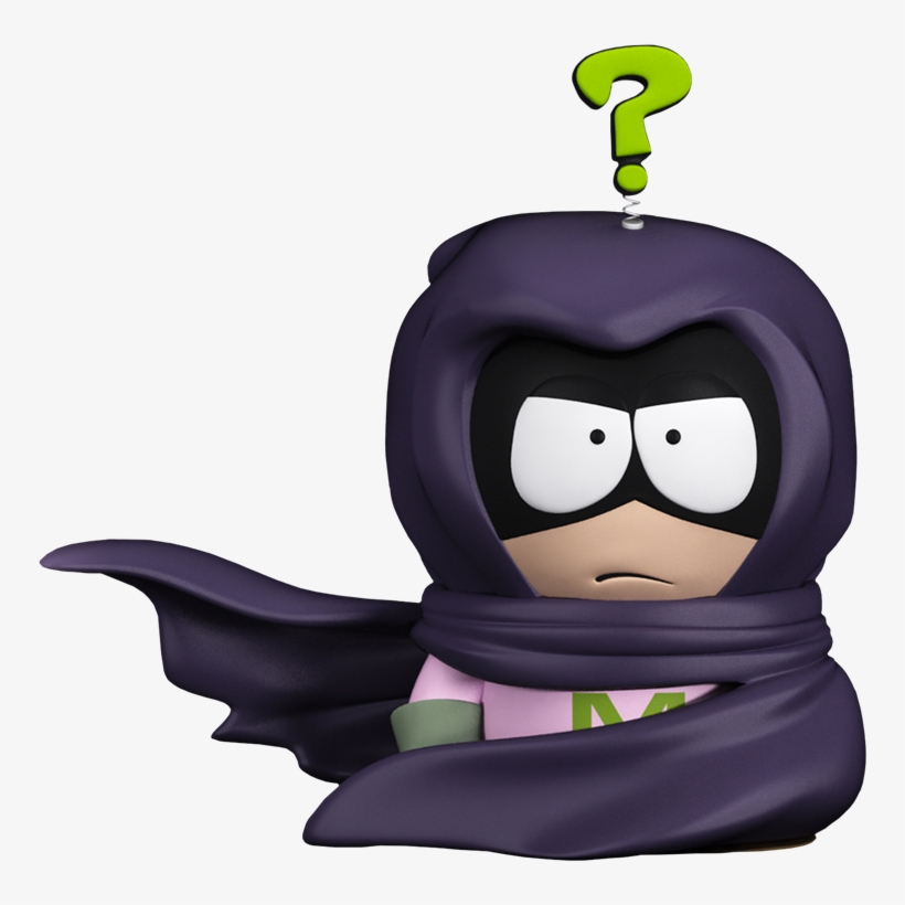 Mr Bean 8" Bobble Head Figure - South Park: The Fractured But Whole - Mysterion 6", transparent png #5167749