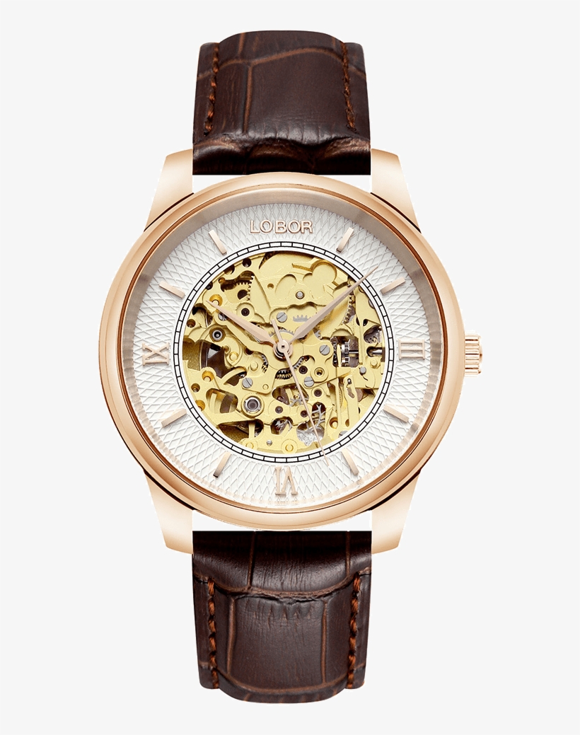 The Series Pays Tribute To The Three Great Roman Rulers - 2017 New Logo Men Binger 18k Gold Watch Famous Brand, transparent png #5167967