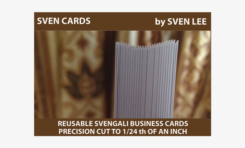 Svengali Cards By Sven Lee - Playing Card, transparent png #5169074