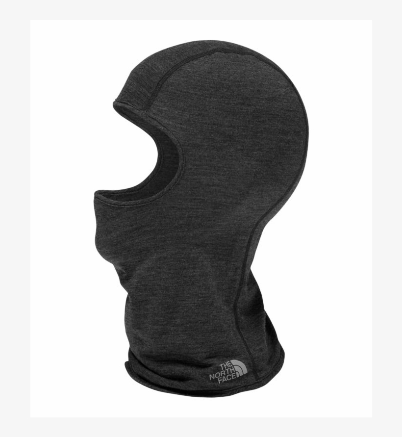 The North Face Wool Balaclava Tnf Dark Grey Heather - North Face Wool Balaclava Facemask Gray, Size Sm, transparent png #5169604