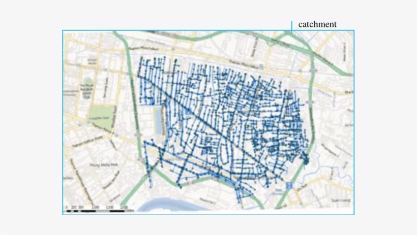 Areal Map Showing Sukhumvit, Bangkok Area Over Thailand - Metropolis Bangkok, transparent png #5169663