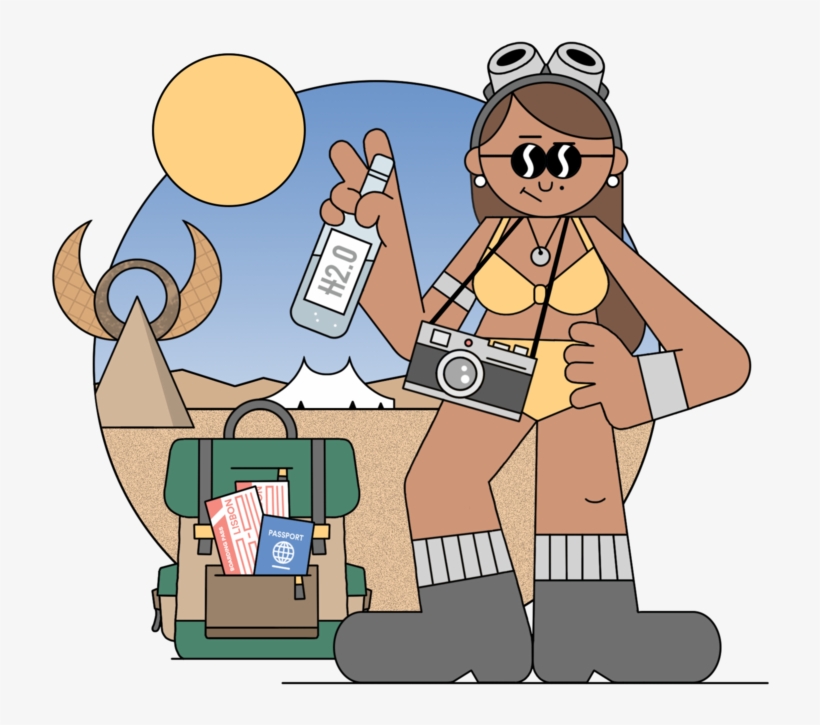 Travel Harder Than Anyone Else - Cartoon, transparent png #5170005