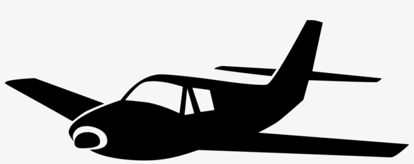 Airplane Fixed-wing Aircraft Computer Icons Helicopter - Aeroplane Clip Art, transparent png #5170368
