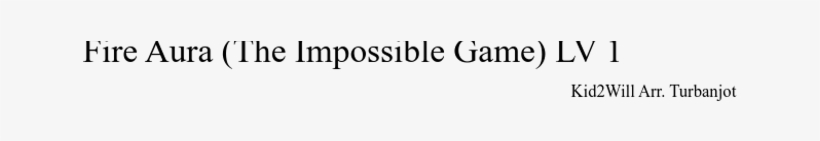 Fire Aura Sheet Music For Flute, Clarinet, Oboe, Alto - Data, transparent png #5170953