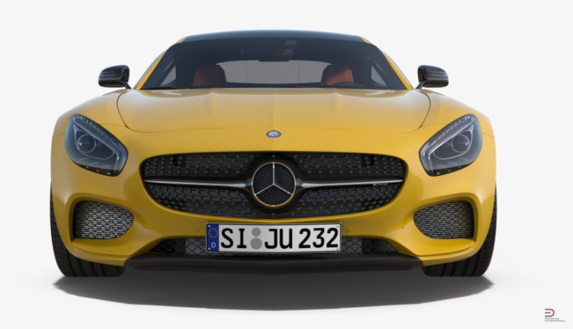 4 Mercedes Benz Amg Gt Royalty-free 3d Model - Mercedes Benz En 3d Png, transparent png #5171417