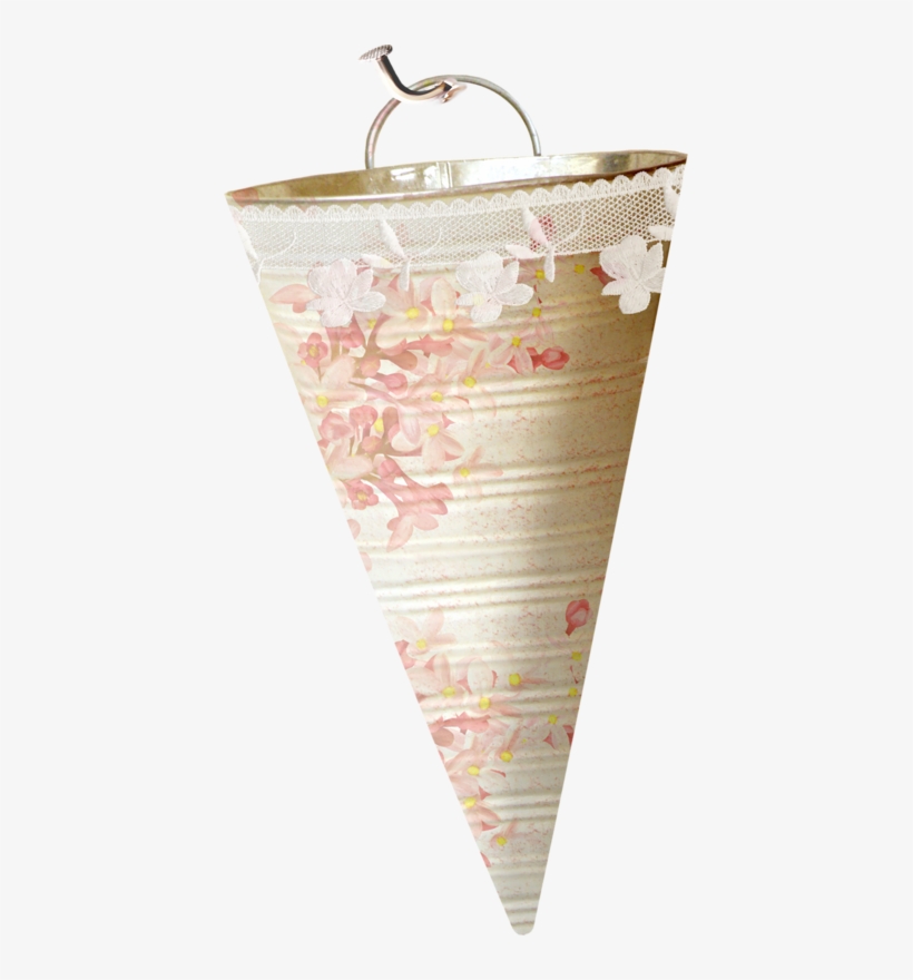 Nld Cone Metal With Lace - Cone, transparent png #5171464