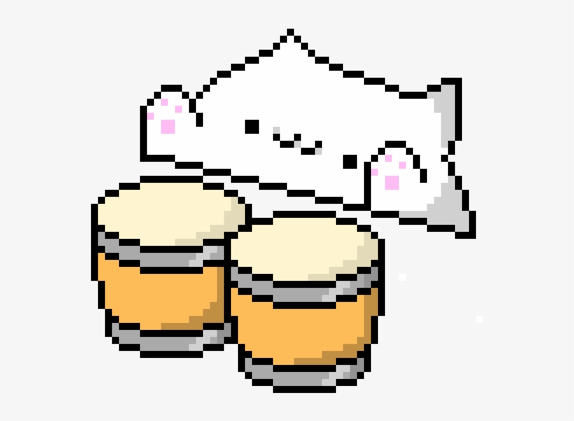 Bongo Cat Cute Png Sticker - Bongo Cat Cute PNG - Discover & Share