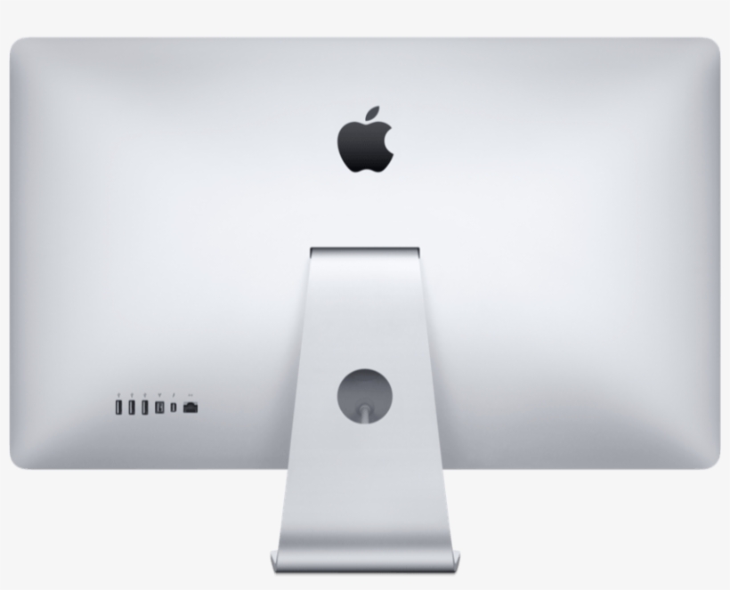 Apple Thunderbolt Display - Apple Mac Pc Back, transparent png #5172955