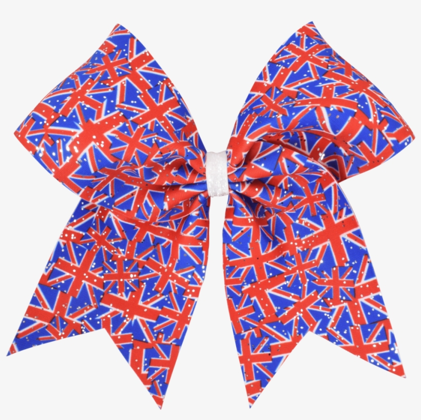 Great Britain I Love Cheer® Hair Bow - Triangle, transparent png #5173130