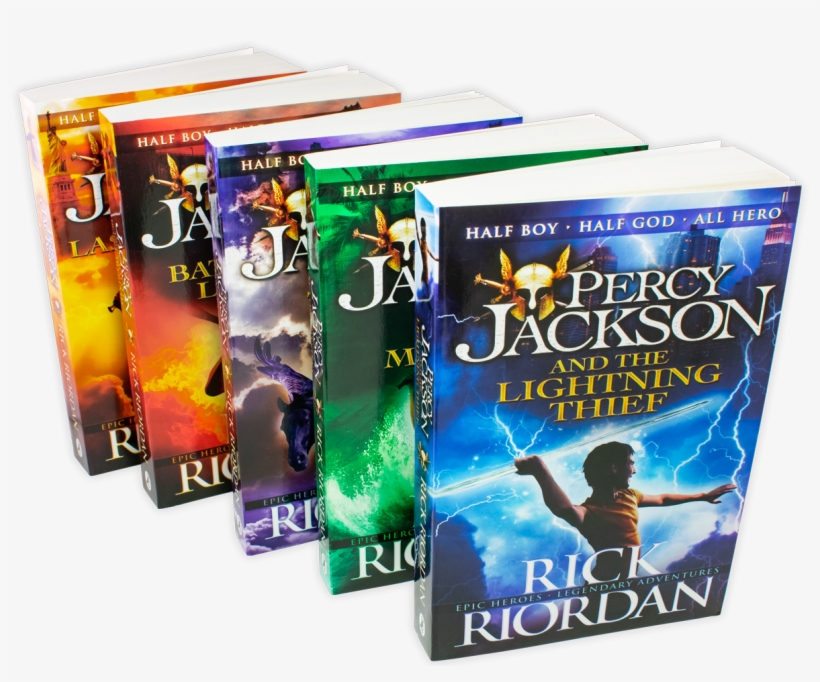 Percy Jackson 5 Book Ultimate Collection - Percy Jackson And The Lightning Thief (book 1) Ebook, transparent png #5173541