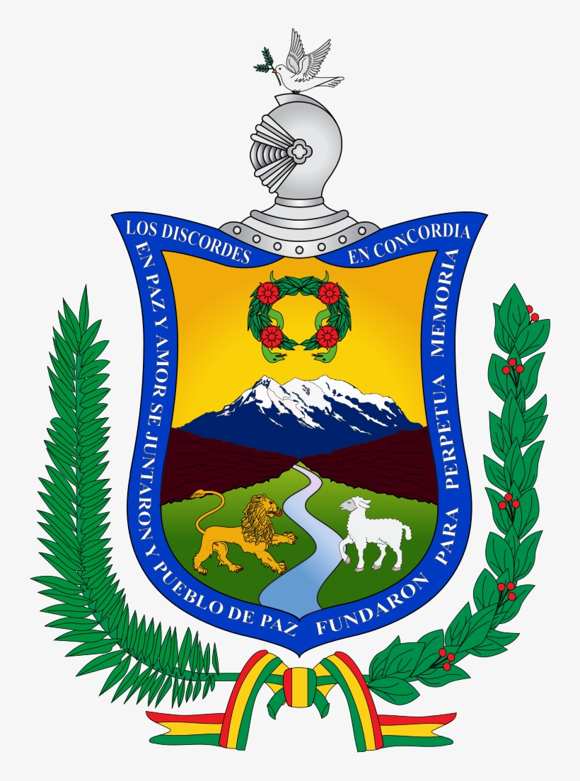 Flag, Official Seal Of La Paz, Bolivia - La Paz, transparent png #5174053