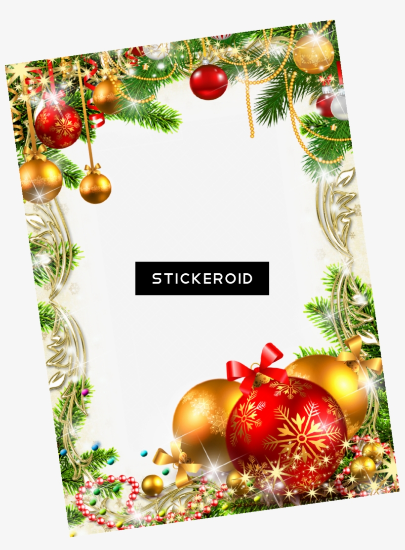 Christmas Decoration - Transparent Christmas Background For Card, transparent png #5174443