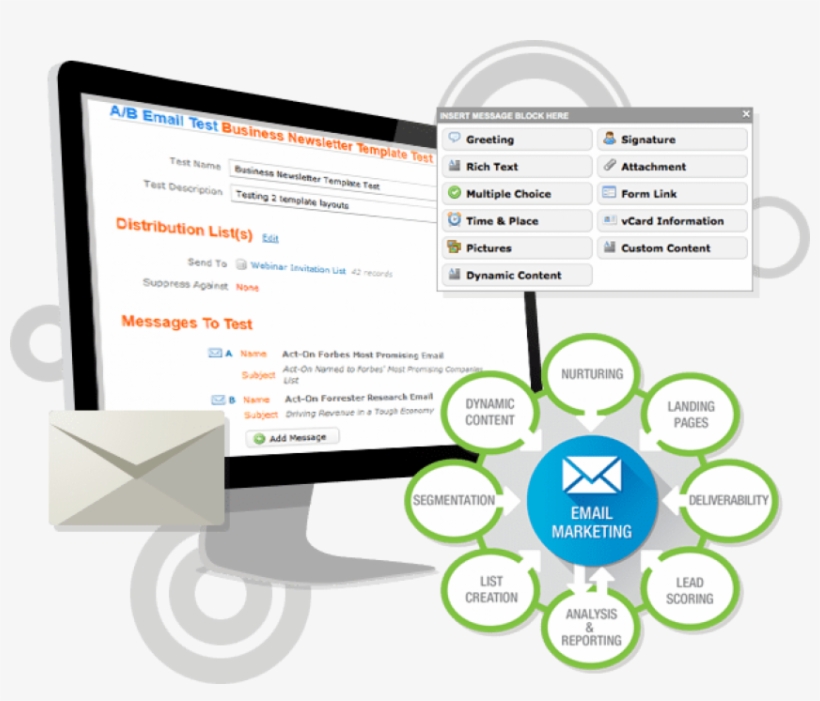 Vignette-emailmarketing - Email Marketing, transparent png #5174652
