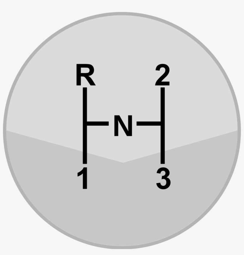 Manual Layout - Holden 3 On The Tree Shift Pattern, transparent png #5174765