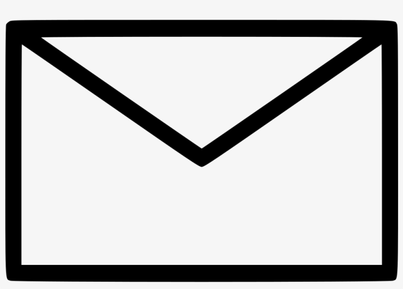 Png File Svg - Black And White Email, transparent png #5175208