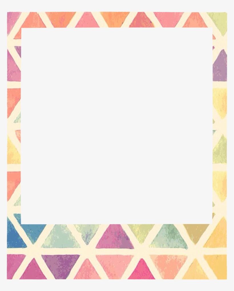 Tumblr Transparent Polaroid Frame - Cute Polaroids Tumblr Png, transparent png #5176608