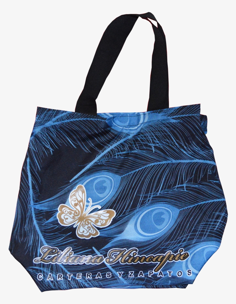 Bolsa Tela Plumas Negras - Tote Bag, transparent png #5176676