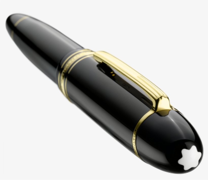 Meisterstück 149 Dorado Pluma Fuente - Montblanc Meisterstück 149 Gold-coated Fountain Pen, transparent png #5177200