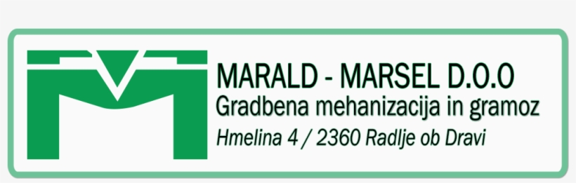 Marald-marsel D - O - O Logo - Marald-marsel Gradbena Mehanizacija-gramoz D.o.o., transparent png #5178762