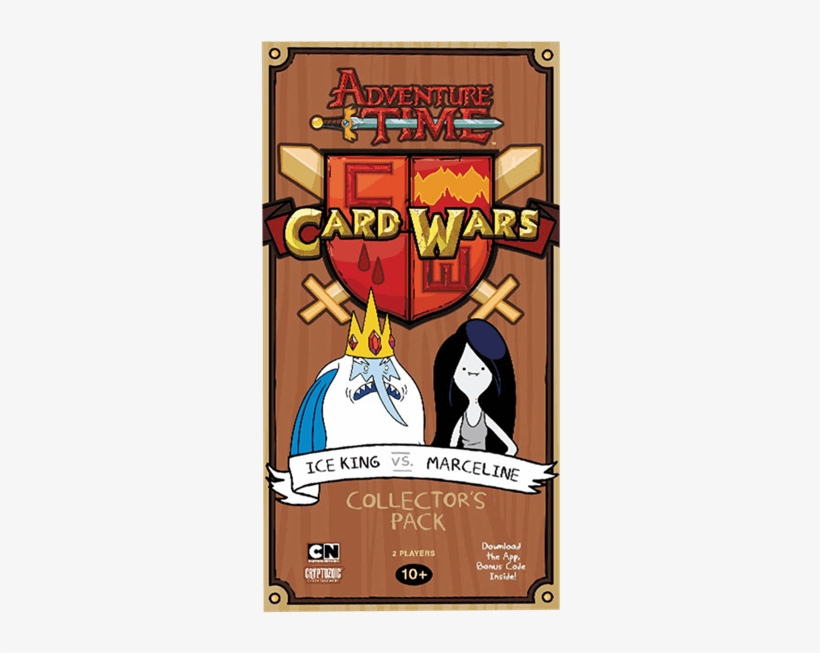 Adventure Time Card Wars Ice King Vs. Marceline Card, transparent png #5178865