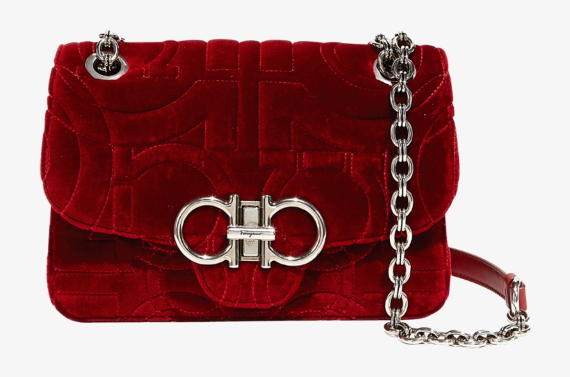 Salvatore Ferragamo Velvet Quilting Bag - Salvatore Ferragamo S.p.a., transparent png #5179199