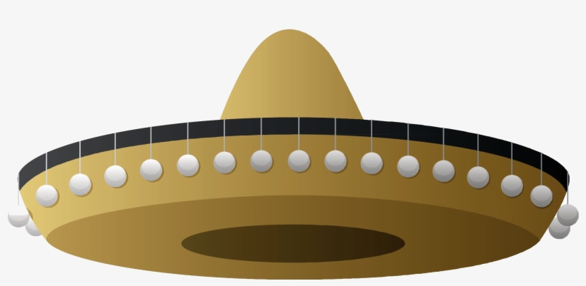 Sombrero Png Transparent Background - Chapéu De Mexicano Png, transparent png #5180413