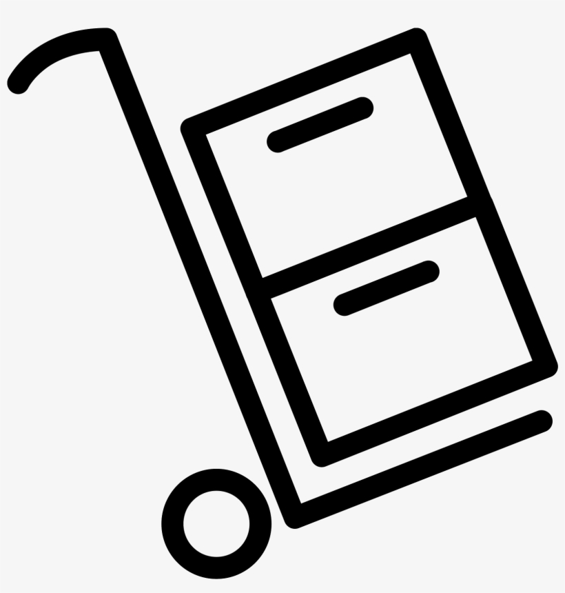 Déplacer Par Chariot Icon - Move In Icon, transparent png #5180710