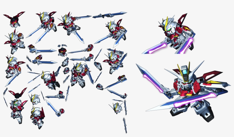 Click For Full Sized Image Sword Impulse Gundam - Gundam Excalibur, transparent png #5181483
