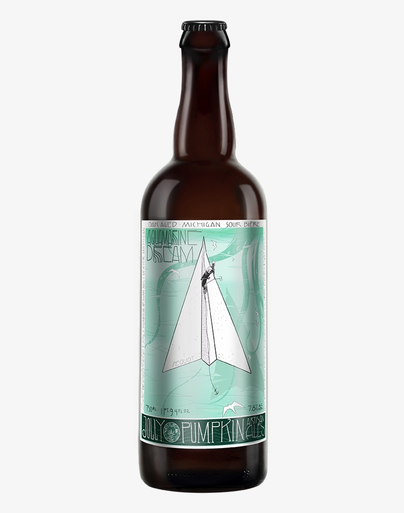 Aquamarine Dream Bottle - Jolly Pumpkin Artisan Ales, transparent png #5181587