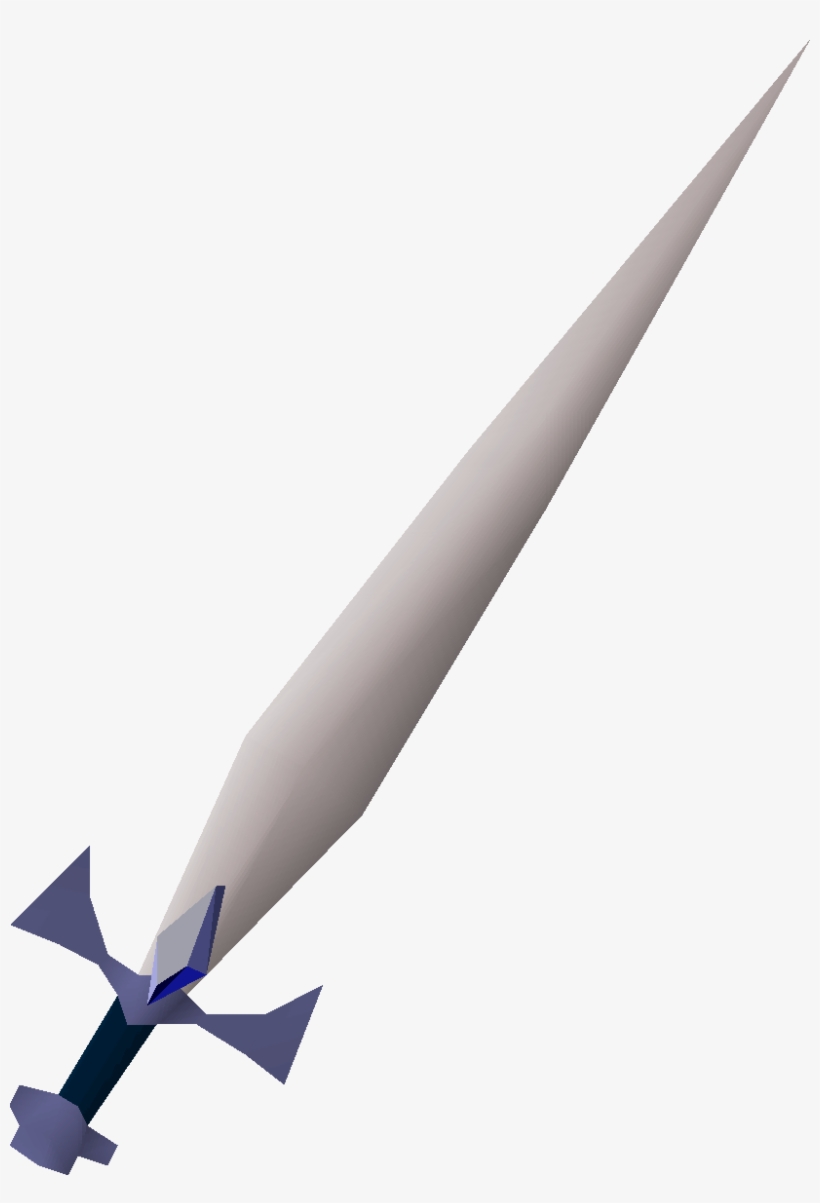 Blurite Sword - Sword, transparent png #5182061